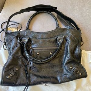 Balenciaga City Bag in Black